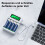 Delyeepow Rechargeable AA Batteries with Charger, 6