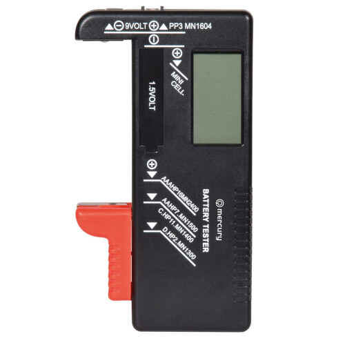 MERCURY | Universal Battery Tester Volt Checker wi 2