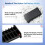 (2 Pack) LR44 Battery Holder, Coin Cell Case for 3 5
