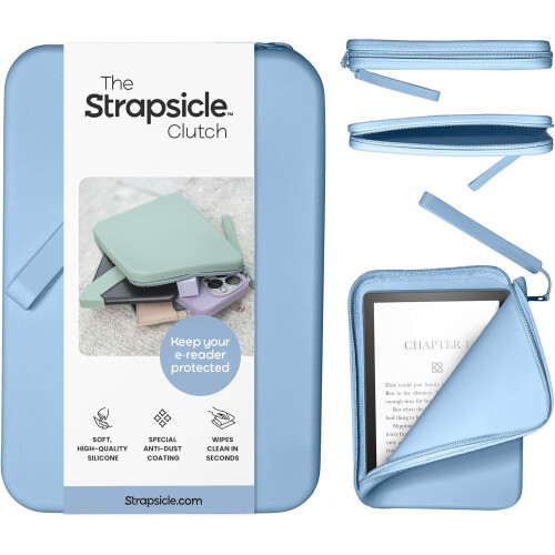 Strapsicle Silicone Clutch for Kindle & E-Readers