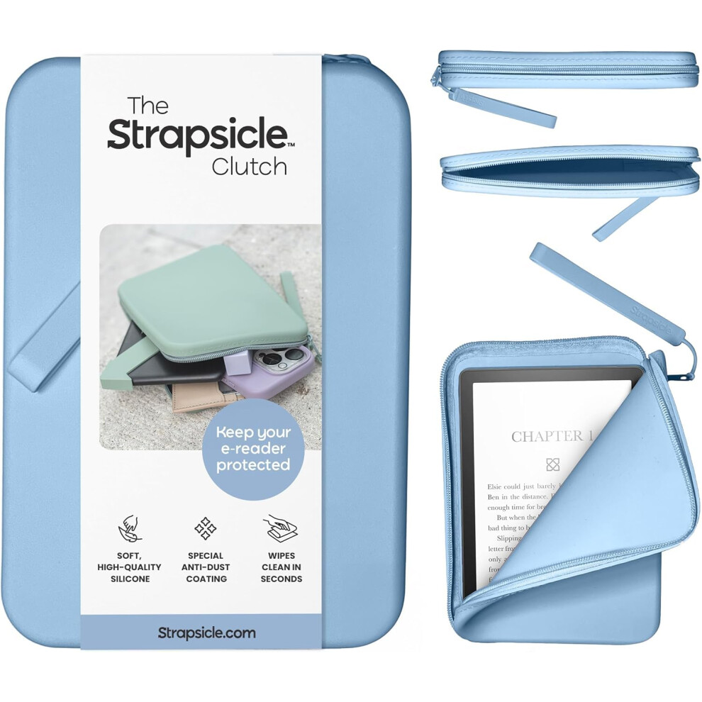Strapsicle Silicone Clutch For Kindle & E-Readers
