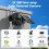 Cinnado Solar Security Camera Outdoor Wireless 2K 2