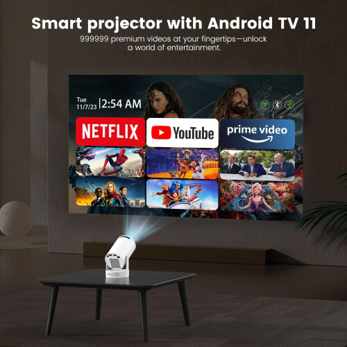Osikem Mini Projector, 4K Support HY300 Ultra Proj 1
