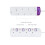 Tech Traders Extension Lead 4 Way Multi Plug Exten 5