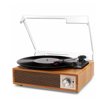 Record Player, VOKSUN Bluetooth Vinyl Turntable wi
