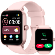 TOOBUR Smart Watch for Women Alexa Built-in, IP68 Waterproof Swimming, 1.8" Fitness Watch with Answer&Make Call/Heart Rate/Step Counter/Sleep Tracker