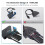 4K@60HZ HDMI Switch, HDMI Switch 3 in 1 out with 1 5