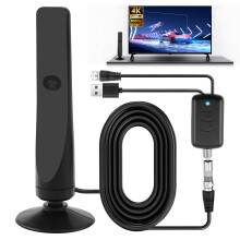 2025 Upgraded Indoor TV Aerial 1080P 4K HD Digital