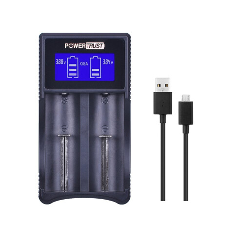 PowerTrust Intelligent Universal 18650 Battery Cha