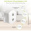 Electric toothbrush adapter plug UK | 2 Pin To 3 P 2