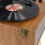 Audizio Fremont Retro Record Player with Legs, Blu 5
