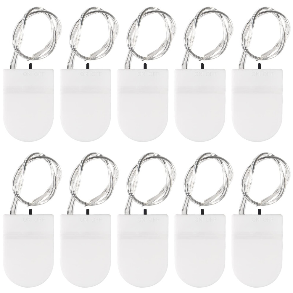 Aediko 10Pcs Cr2032 Battery Holder 1X 3V Coin Cell 81287116