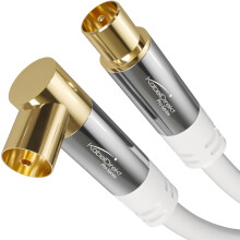 KabelDirekt – 4K TV Aerial Cable, Coaxial Cable, 9