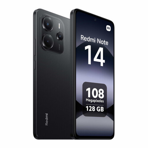 Xiaomi Xiaomi Redmi Note 14 smartphone, 6+128GB, black, 1 1