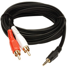 JAFSAL ONLINE 3.5mm Stereo Audio Male to Male to 2