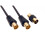 ALIDA SYSTEMS - 0.5m Aerial Coaxial Cable with Gol 1