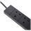 PRO ELEC PELB1810 4 Gang Extension 3m, Black (Pack 2