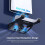 NexiGo PS5 Wall Mount Kit with Charging Station fo 3