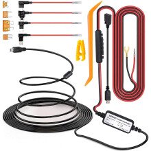 SHISHUO Dash Cam Hardwire Kit - Mini USB and Micro
