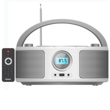 WIITHINK Portable CD Player Boombox with FM Radio