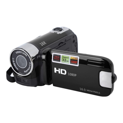 Fulkued Camcorder Video Camera,1080P 16MP mini Dv