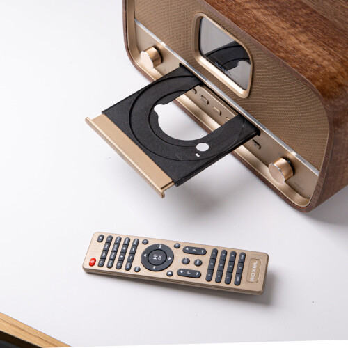 Roxel Roxel Amber All-in-One Compact Retro HiFi System w 2