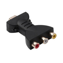 DierCosy HDMI to AV Adapter - 3 RCA Red White Yell