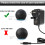 12V 15W Power Supply Charger for Echo Dot (3rd/4th 3