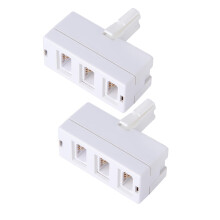 HAWAKA BT Triple Socket Splitter, 3-Port Extension