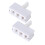 HAWAKA BT Triple Socket Splitter, 3-Port Extension 1