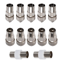 Maobeez 12 PCS TV Aerial Connectors, F Connector A