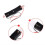 AEDIKO 8pcs 18650 Battery Holder 1/2/3/4 Slots 186 5