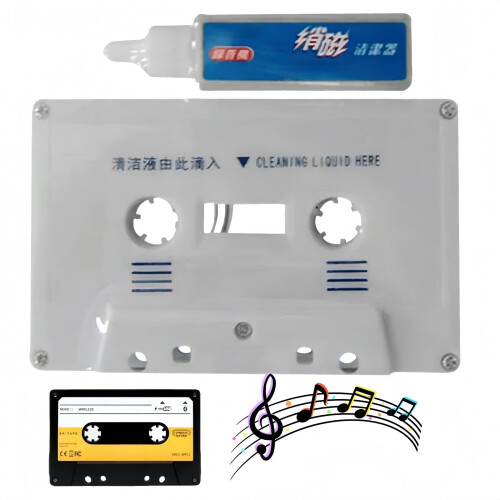 Clean Cassette Tape Head,Care Maintenance Kit,Cass
