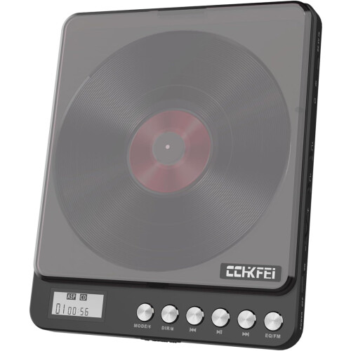Bluetooth Portable CD Player with Built-in Speaker
