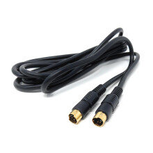 DRUT 2m S-Video (SVHS) Cable 4-pin Male to Male Go