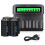 CITYORK Battery LCD Charger Set- For AA AAA C D Re 1