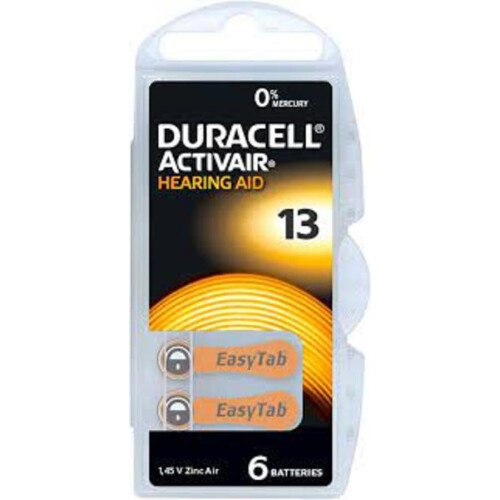 Duracell Duracell Size 13 Hearing Aid Battery (10 packs of 2