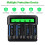 CITYORK Battery LCD Charger Set- For AA AAA C D Re 5