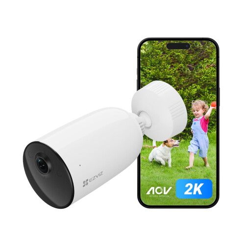 EZVIZ 2025 Solar Camera Wireless, 24/7 Recording H