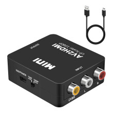 RCA to HDMI, AV to HDMI Converter with USB Power C