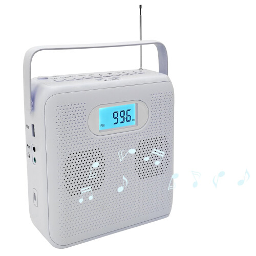 Portable CD Player with Bluetooth, A-B Repeat and