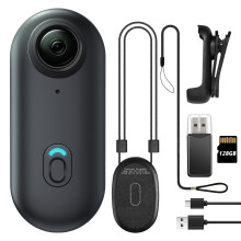 128GB FHD 1080P Mini Body Camera, Wearable Action