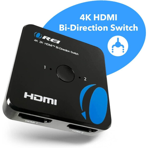 OREI 4K HDMI Splitter 1x2 – Duplicate/Mirror Displ 2