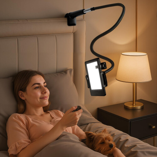 USOR Gooseneck Tablet Holder with Remote Page Turn