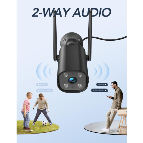GNCC 2K Outdoor CCTV Camera, Home Security Camera 2