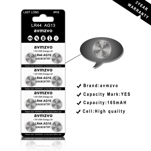 LR44 Button Cell Batteries LR 44 Battery AG13 Butt 1