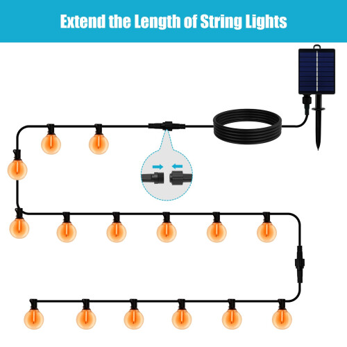 Dalugo 10M/33Ft IP65 Waterproof Outdoor Festoon Li 2