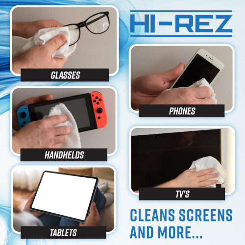 Hi-Rez - Screen Cleaner Spray for TV, Laptops, Com 2