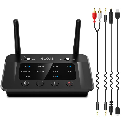 1Mii B03 Bluetooth 5.3 Transmitter/Receiver, aptX