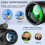 Pankoo HD 12x60 Monocular Telescope High Powered w 2